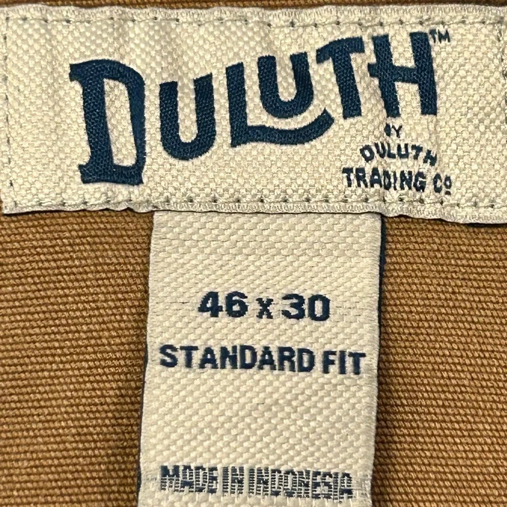 Duluth Trading Co‎ Men's  Relaxed Straight-Leg Ballroom Double Flex Jeans 46x30